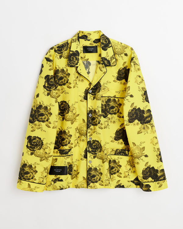 Sweet shirt | Yellow peony Poplin
